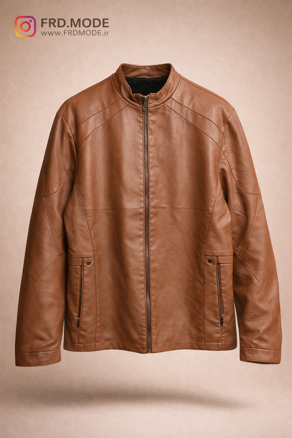 کاپشن چرم سایز بزرگ خارجی