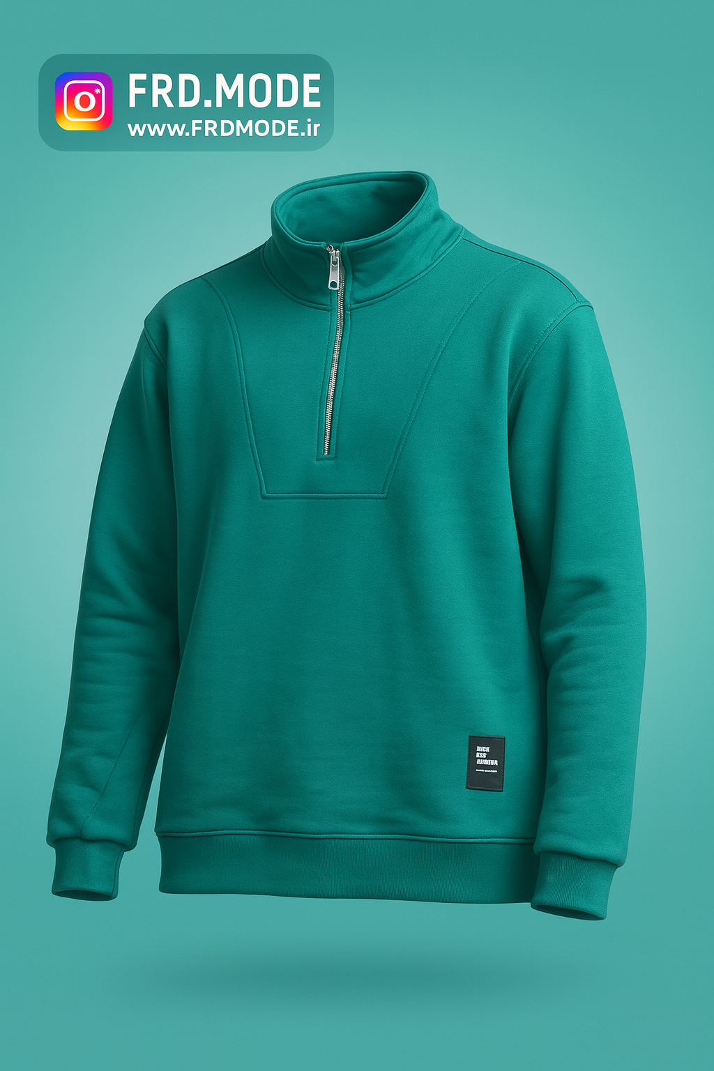 دورس نیم زیپ ساده