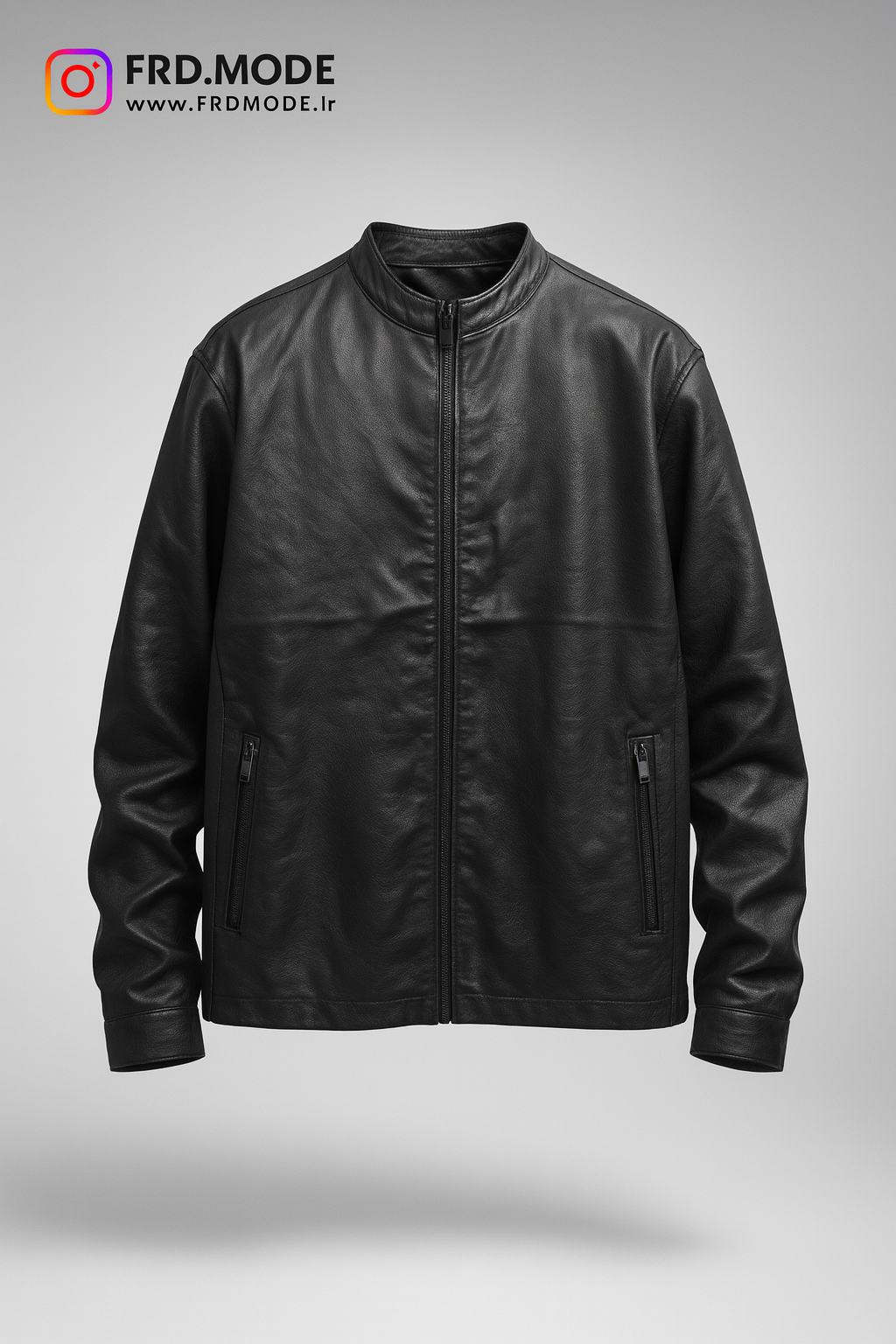 کاپشن چرم خارجی کد ۲۳۲۵